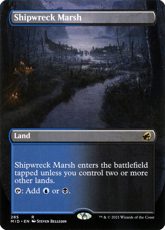 Shipwreck Marsh (Borderless) [Foil] :: MID