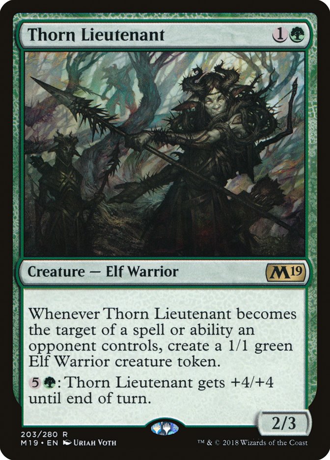 Thorn Lieutenant [Foil] :: M19