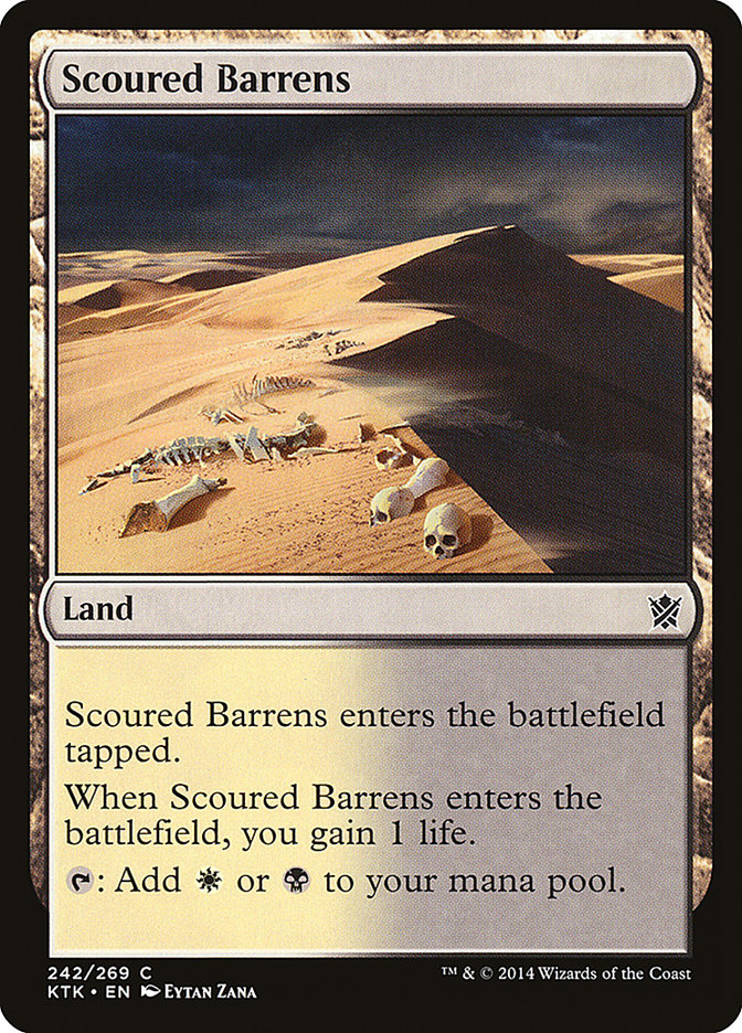 Scoured Barrens [Foil] :: KTK