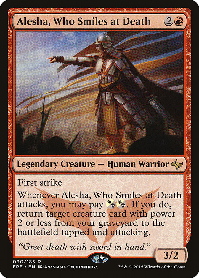 Alesha, Who Smiles at Death [Foil] :: FRF