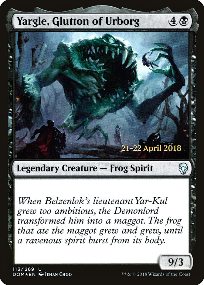 Yargle, Glutton of Urborg [Foil] :: PDOM