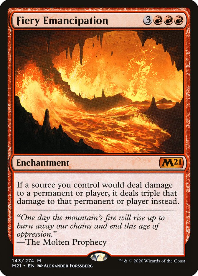 Fiery Emancipation [Foil] :: M21