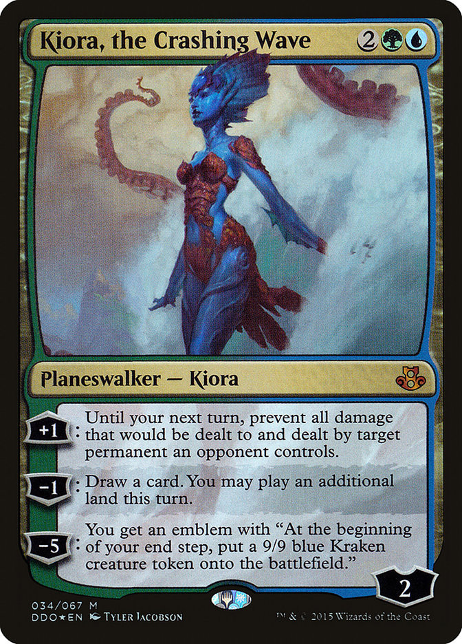 Kiora, the Crashing Wave [Foil] :: DDO