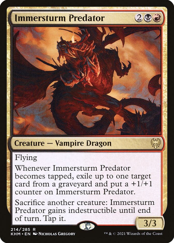 Immersturm Predator [Foil] :: KHM