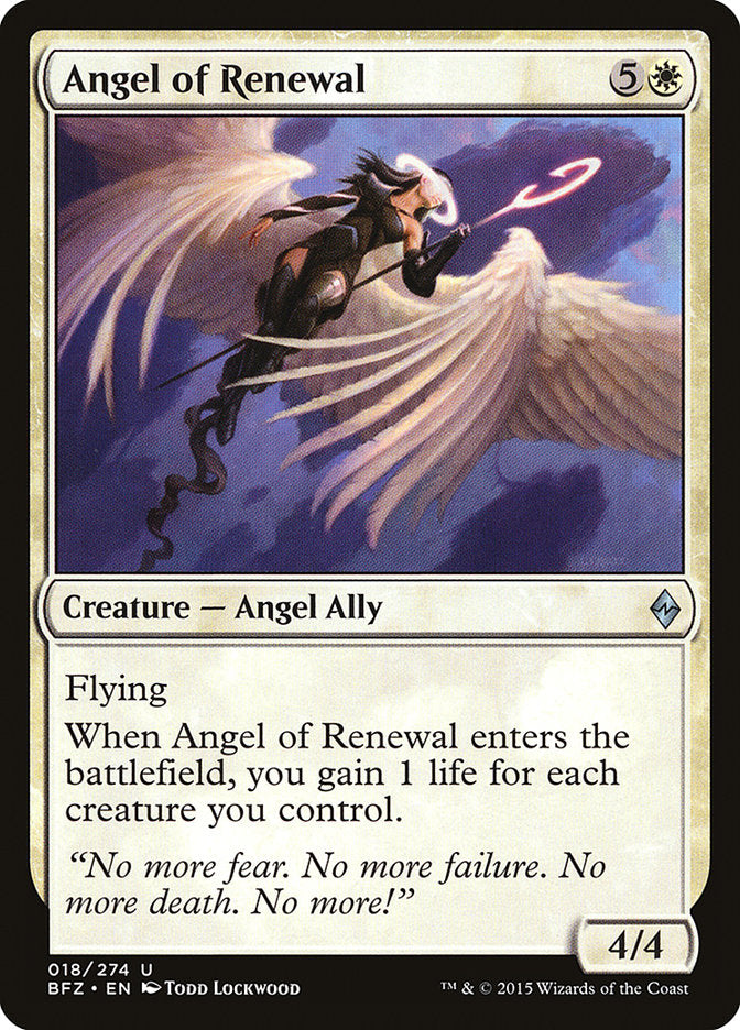 Angel of Renewal :: BFZ