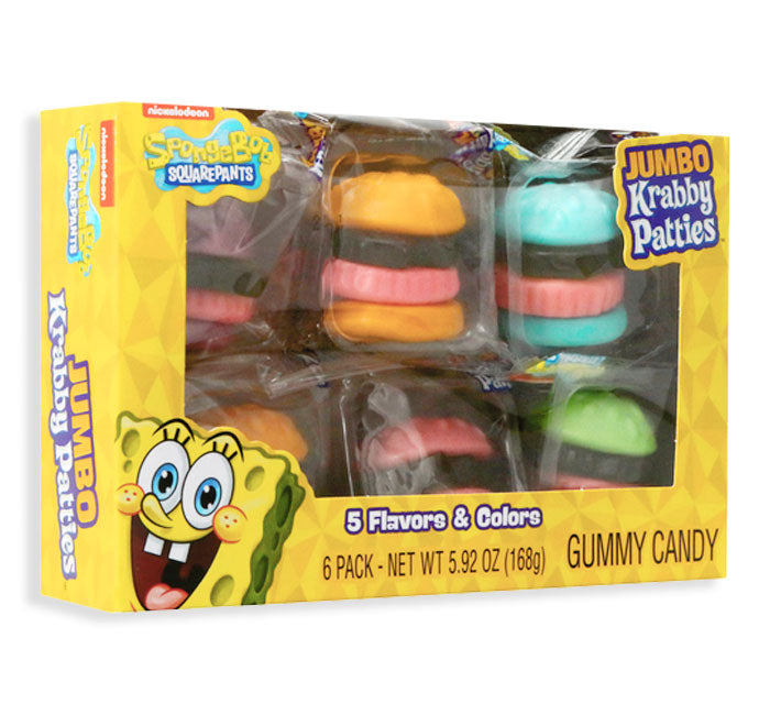 Spongebob Krabby Patties Jumbo(6PK Box)