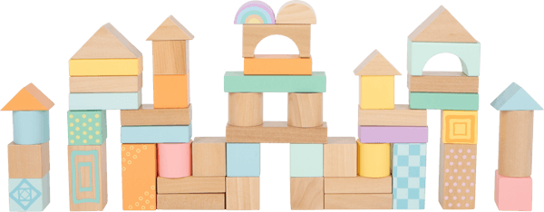 Pastel Building Blocks (50 piece)