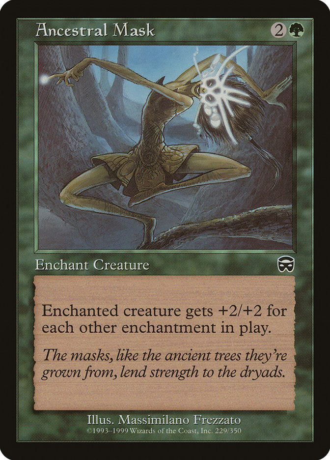 Ancestral Mask [Foil] :: MMQ