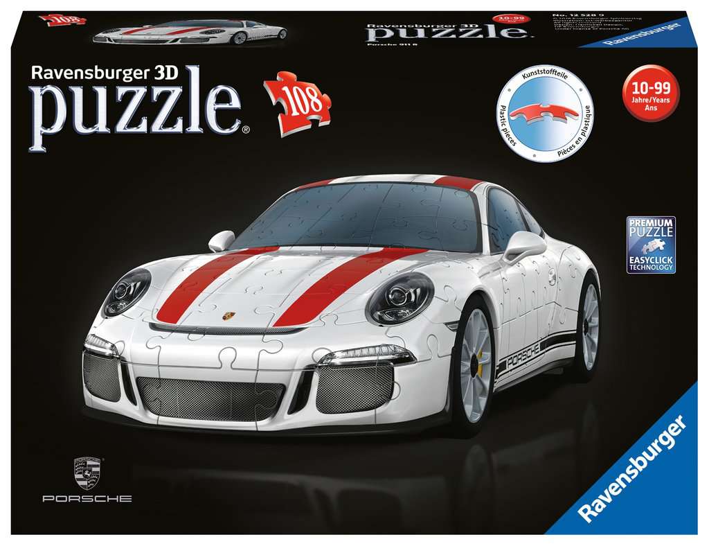 Porsche 911 R (108 pc 3D puzzle)