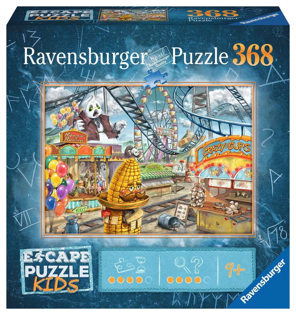 Amusement Park Plight (368 pc Escape Kids puzzle)