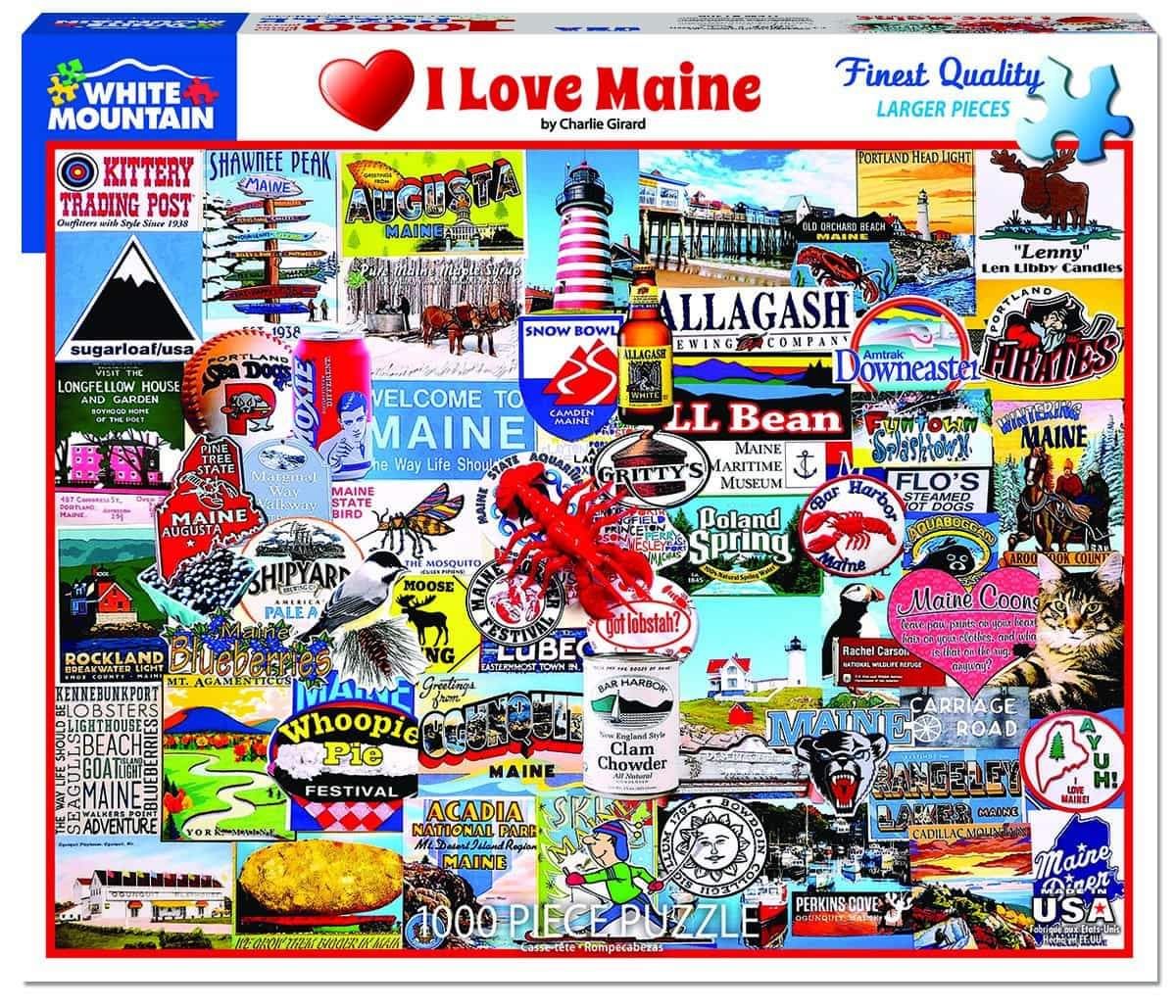 I Love Maine (1000 pc puzzle)