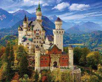 Neuschwanstein Castle (1000 pc puzzle)