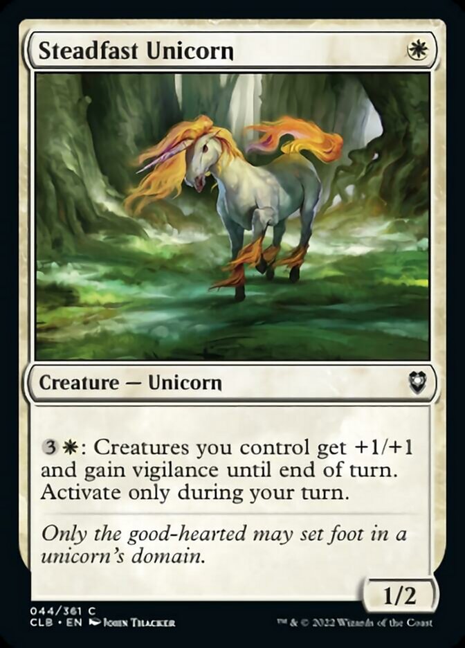 Steadfast Unicorn :: CLB