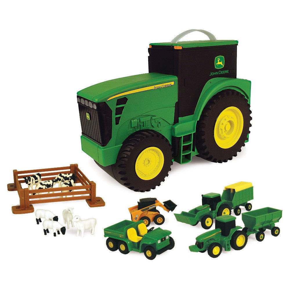 John Deere Tractor Toy Carry Case