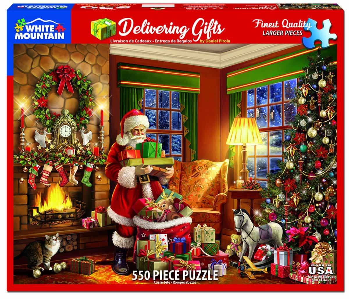 Delivering Gifts (550 pc puzzle)