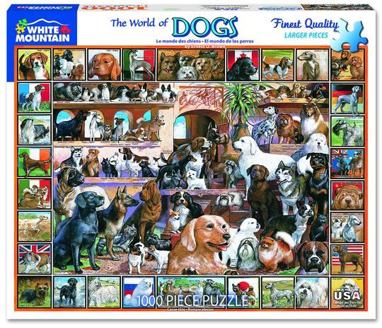World of Dogs(1000 pc puzzle)