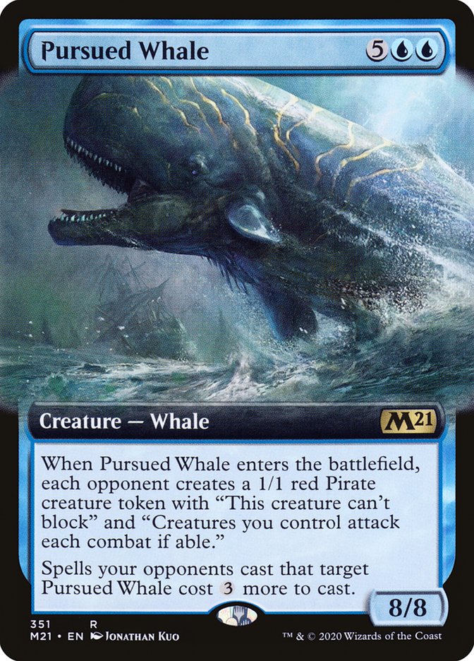 Pursued Whale (Extended Art) [Foil] :: M21