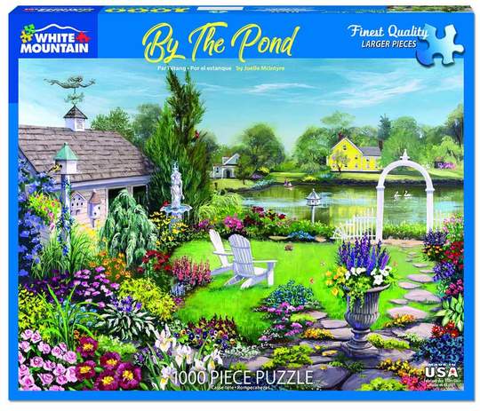 By The Pond (1000 pc puzzle)