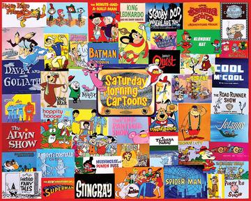Saturday Morning Cartoons (1000 pc puzzle)