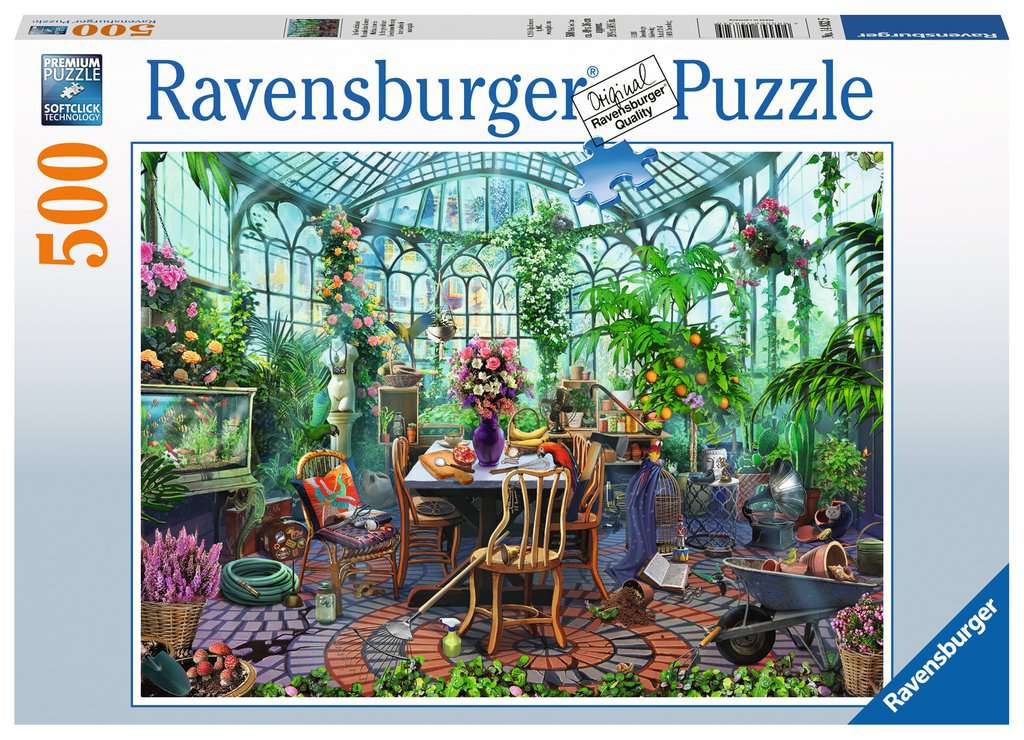 Greenhouse Mornings (500 pc puzzle)