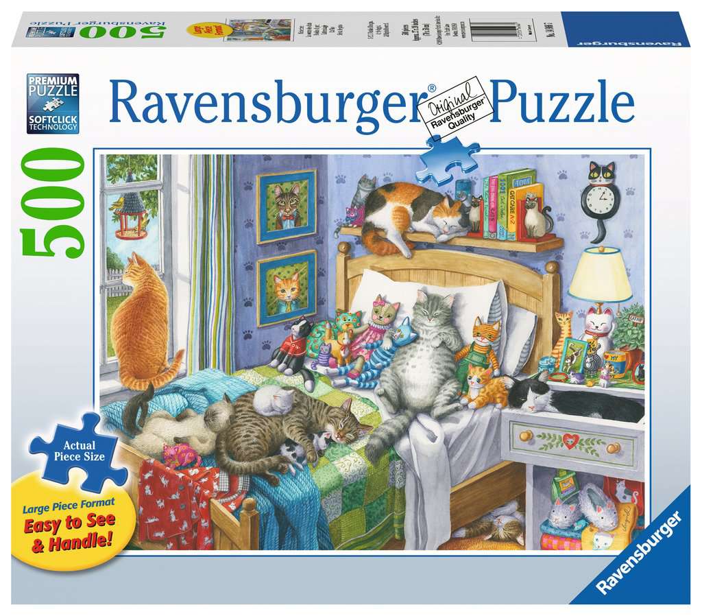 Cat Nap (500 pc large format puzzle)