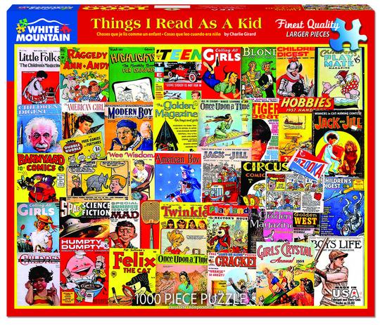 Things I Read as a Kid (1000 pc puzzle)