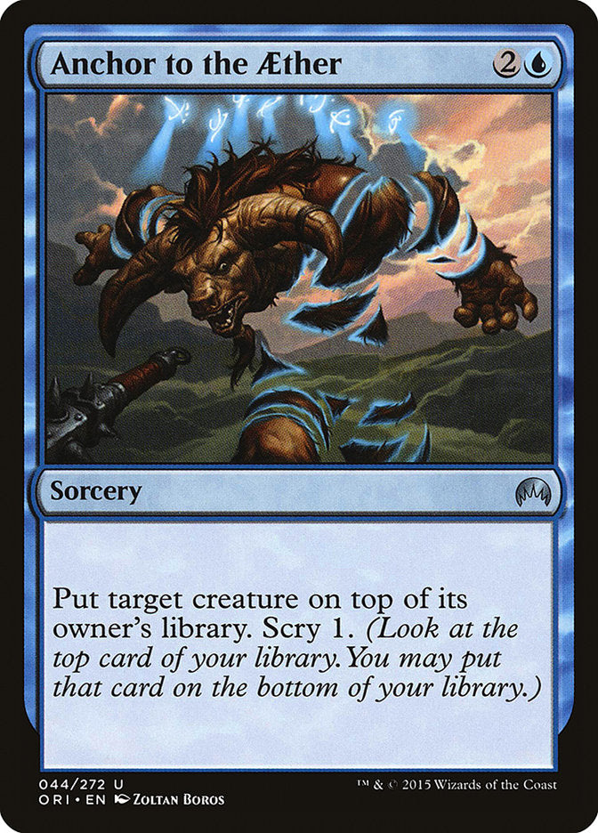 Anchor to the Aether [Foil] :: ORI