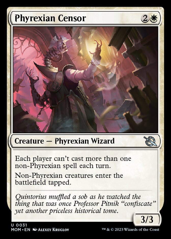 Phyrexian Censor :: MOM