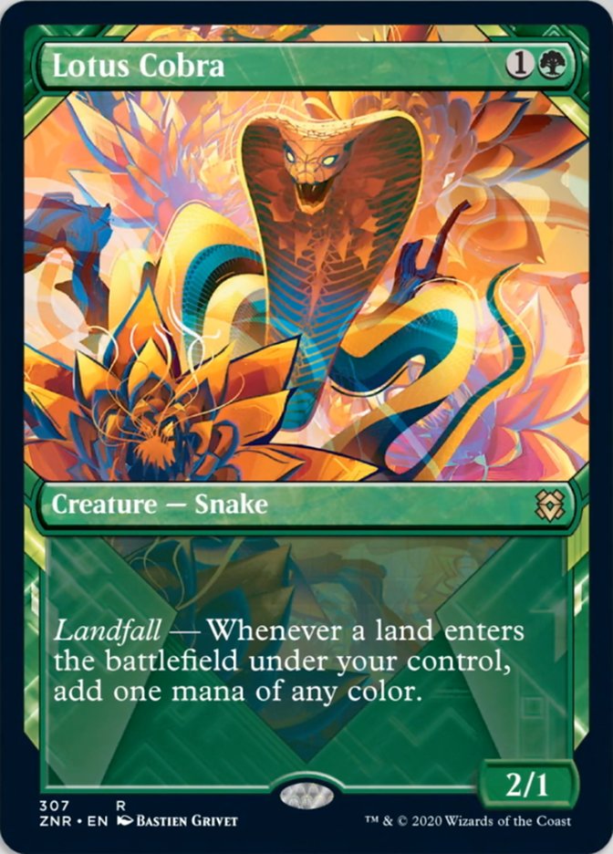 Lotus Cobra (Showcase) [Foil] :: ZNR