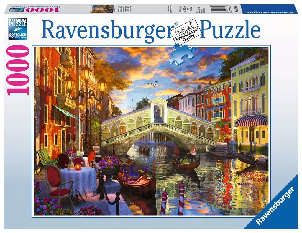 Sunset over Rialto (1000 pc puzzle)