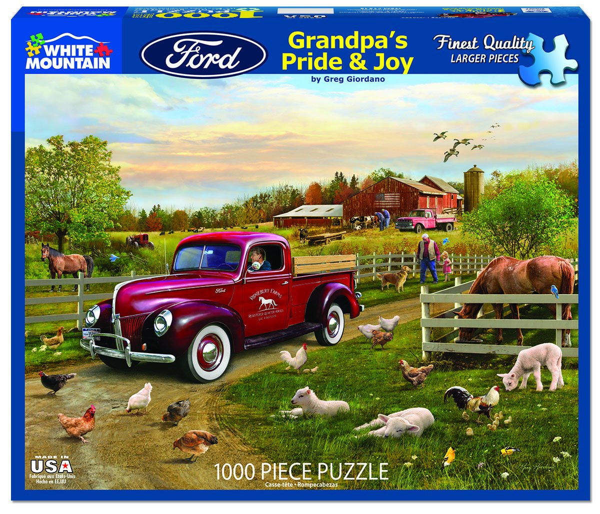 Grandpa's Pride and Joy (1000 pc puzzle)