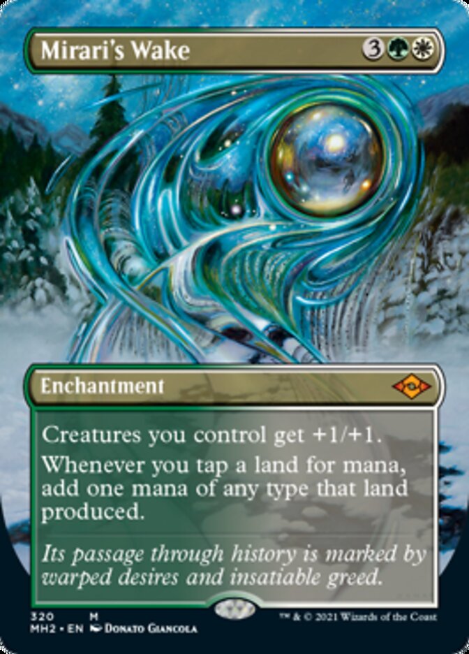 Mirari's Wake (Borderless) [Foil] :: MH2