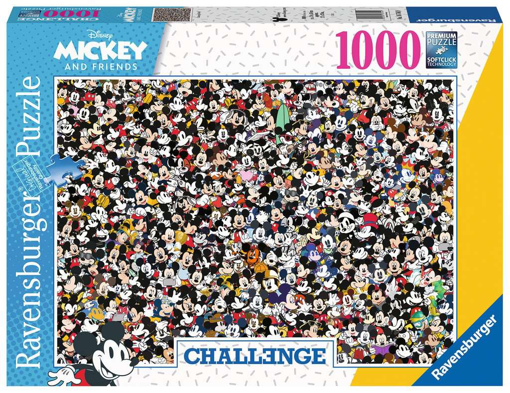 Challenge Mickey (1000 pc puzzle)