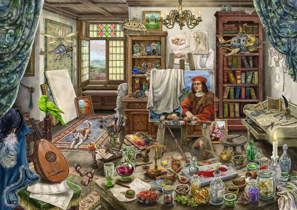 Artist's Studio (759 pc Escape puzzle)