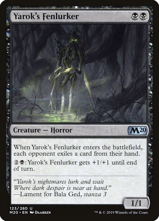 Yarok's Fenlurker :: M20