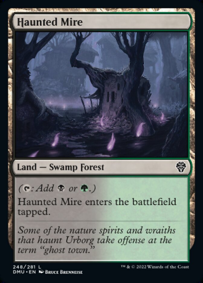 Haunted Mire [Foil] :: DMU