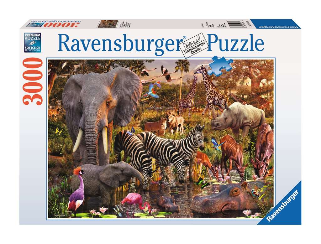 African Animal World (3000 pc puzzle)