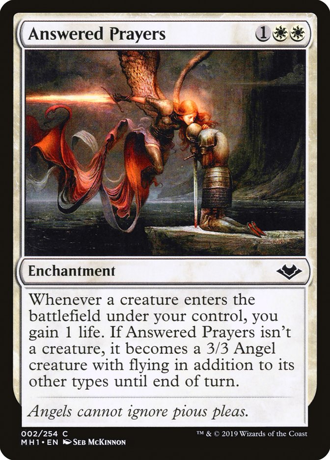 Answered Prayers [Foil] :: MH1