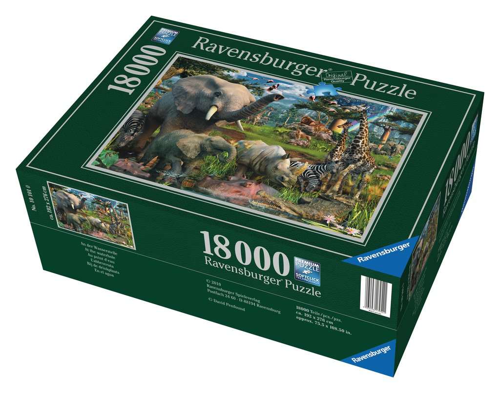 At the Waterhole (18000 pc puzzle)