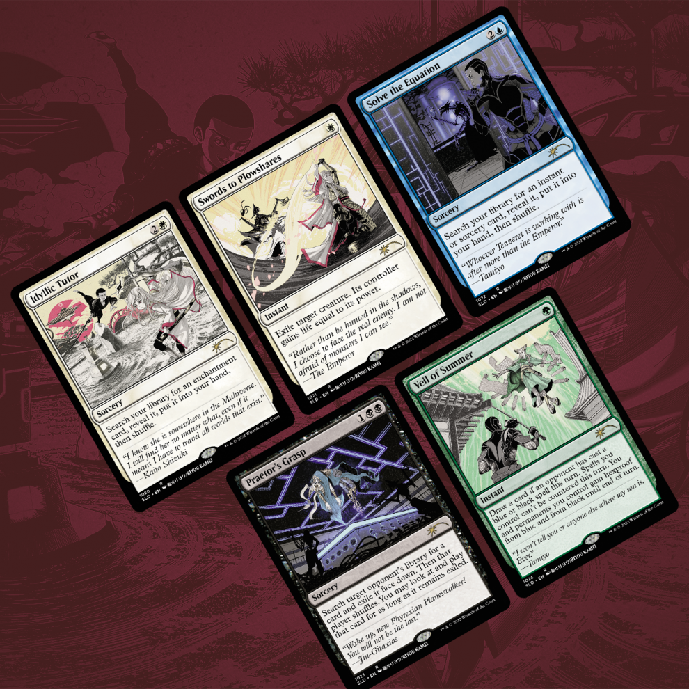 Secret Lair Drop: Kamigawa - The Manga: The Cards