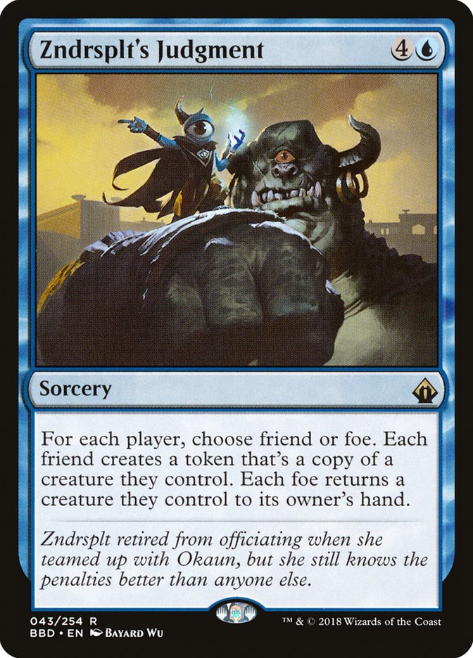 Zndrsplt's Judgment [Foil] :: BBD