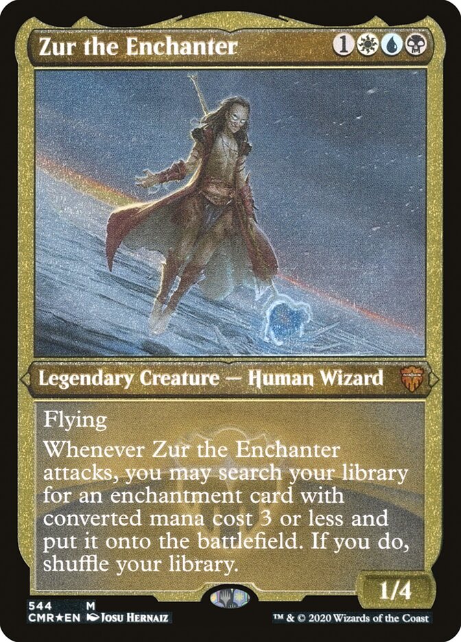 Zur the Enchanter (Foil Etched) [Foil] :: CMR