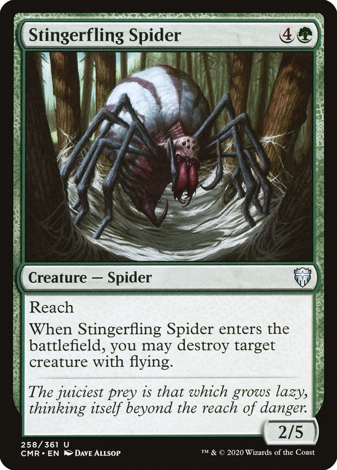 Stingerfling Spider :: CMR