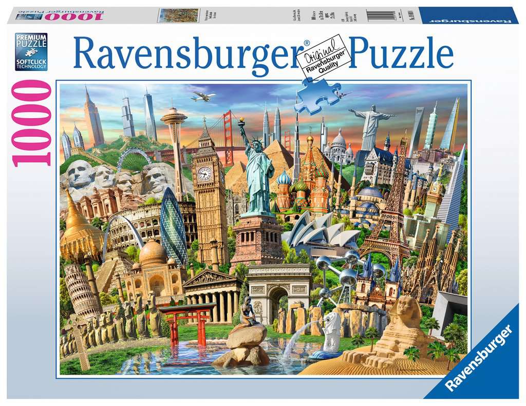 World Landmarks (1000 pc puzzle)