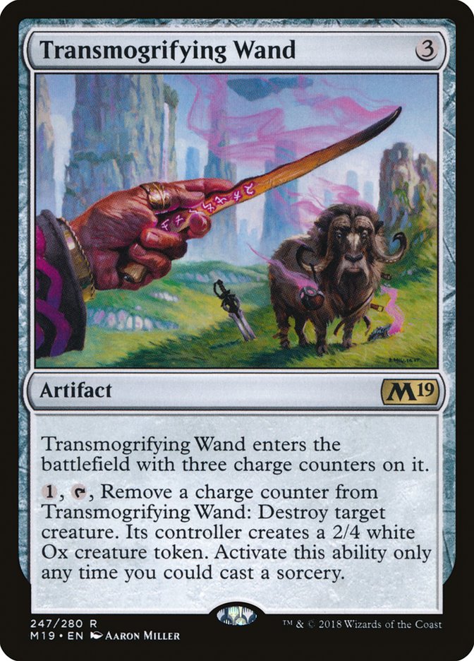 Transmogrifying Wand [Foil] :: M19