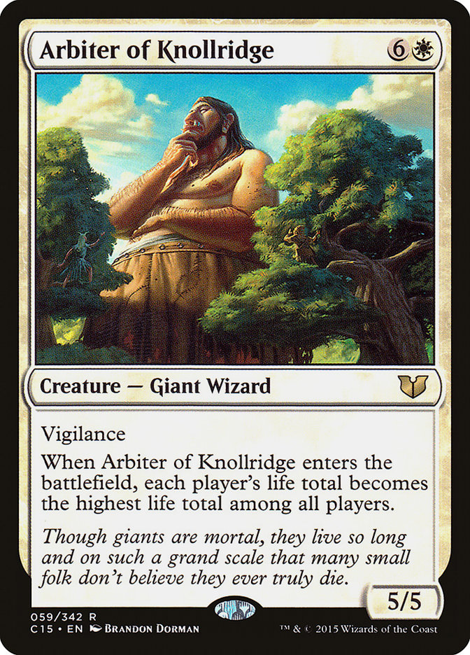 Arbiter of Knollridge :: C15