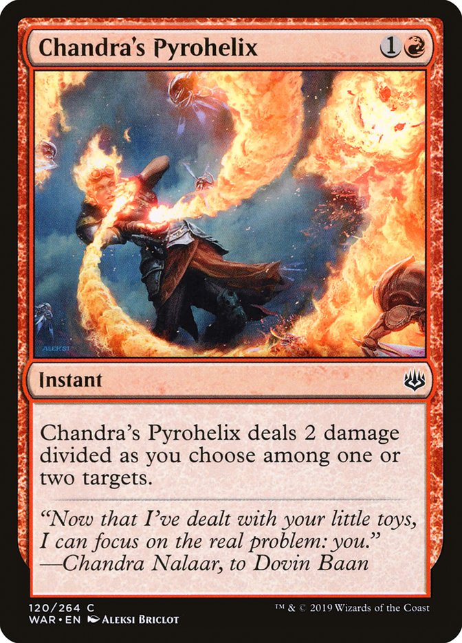 Chandra's Pyrohelix :: WAR