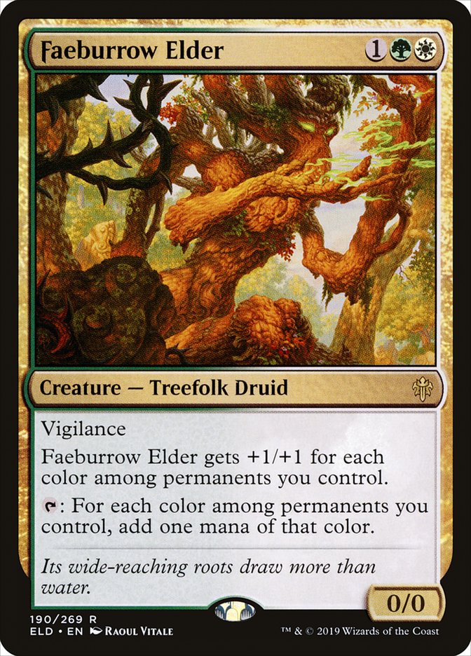 Faeburrow Elder [Foil] :: ELD