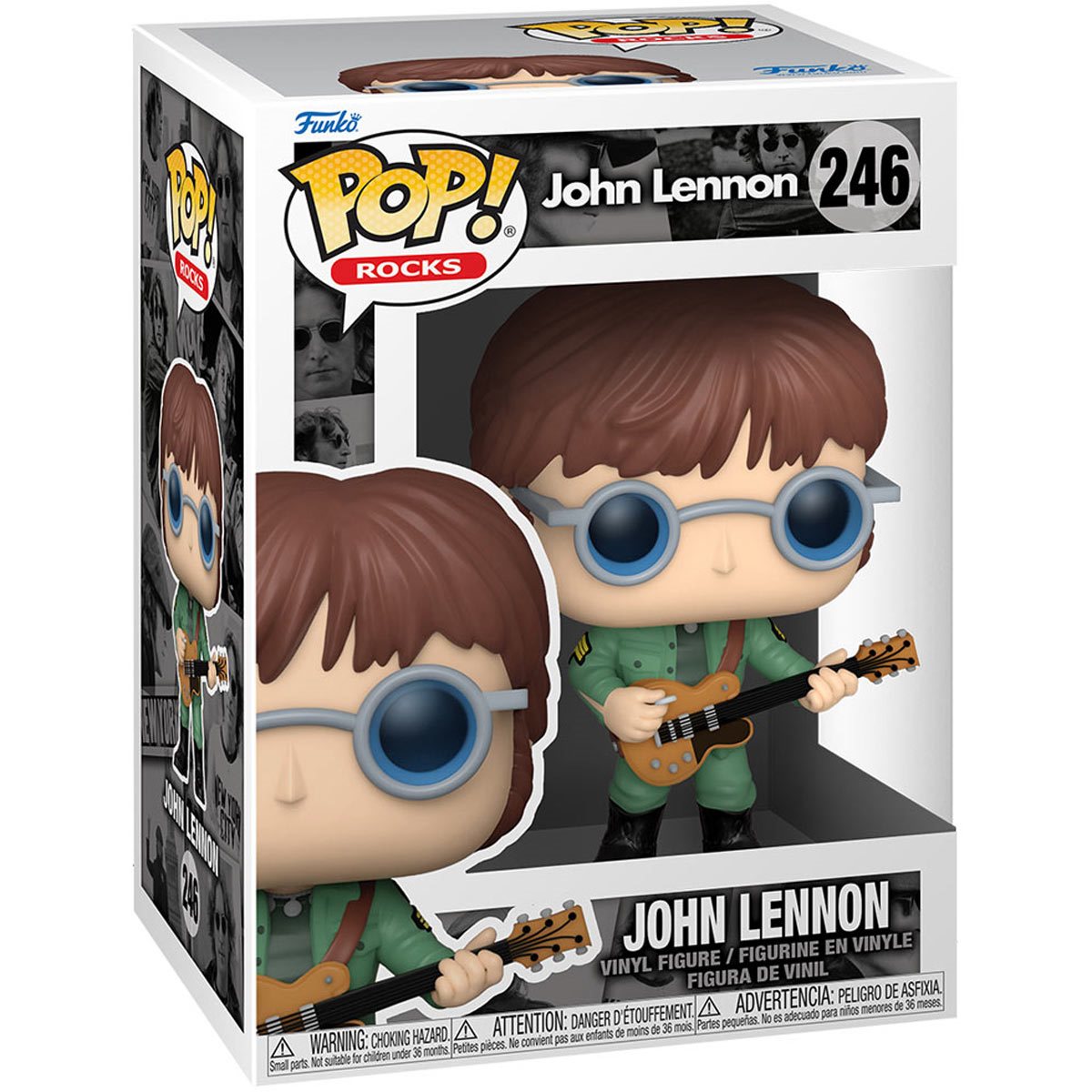 Rocks: John Lennon in Military Jacket Pop! Vinyl Figure (246)