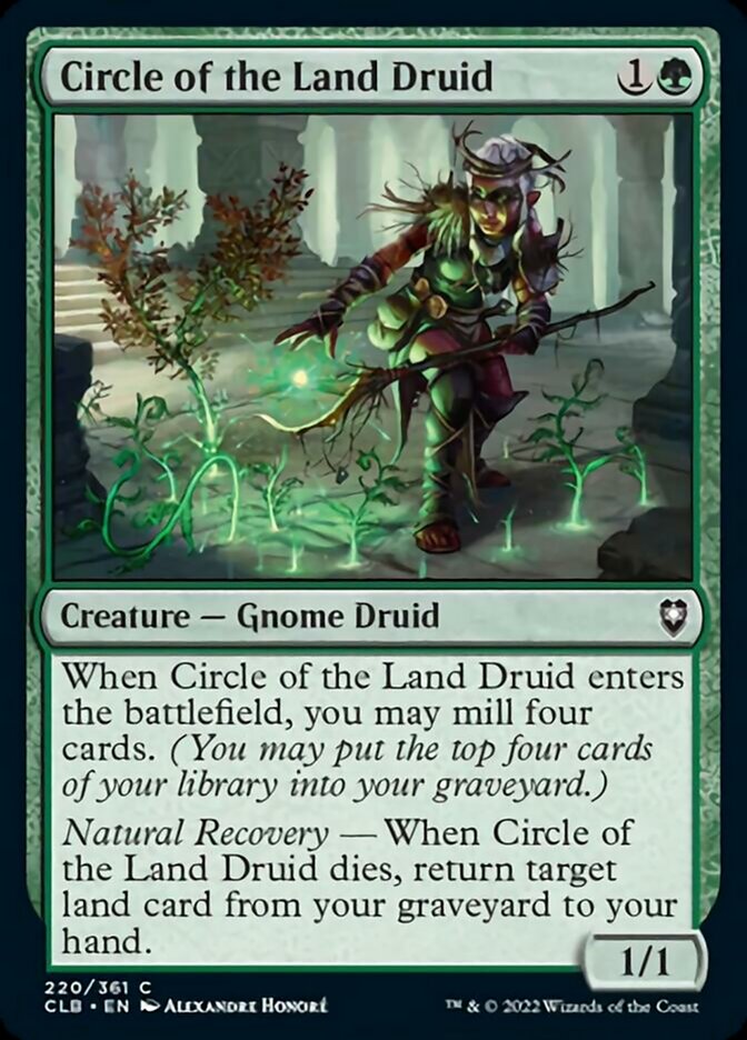 Circle of the Land Druid [Foil] :: CLB